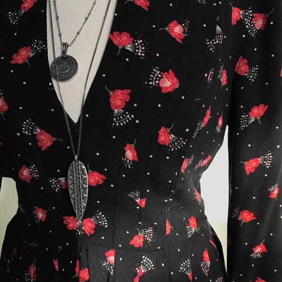 Free People Tegan mini dress. Holiday perfect - Picture 2 of 8